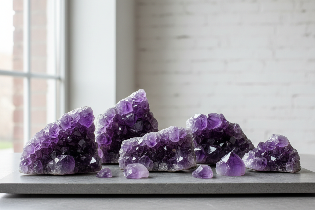 Der Amethyst: Ein violetter Funke Klarheit im grauen Februar 💜