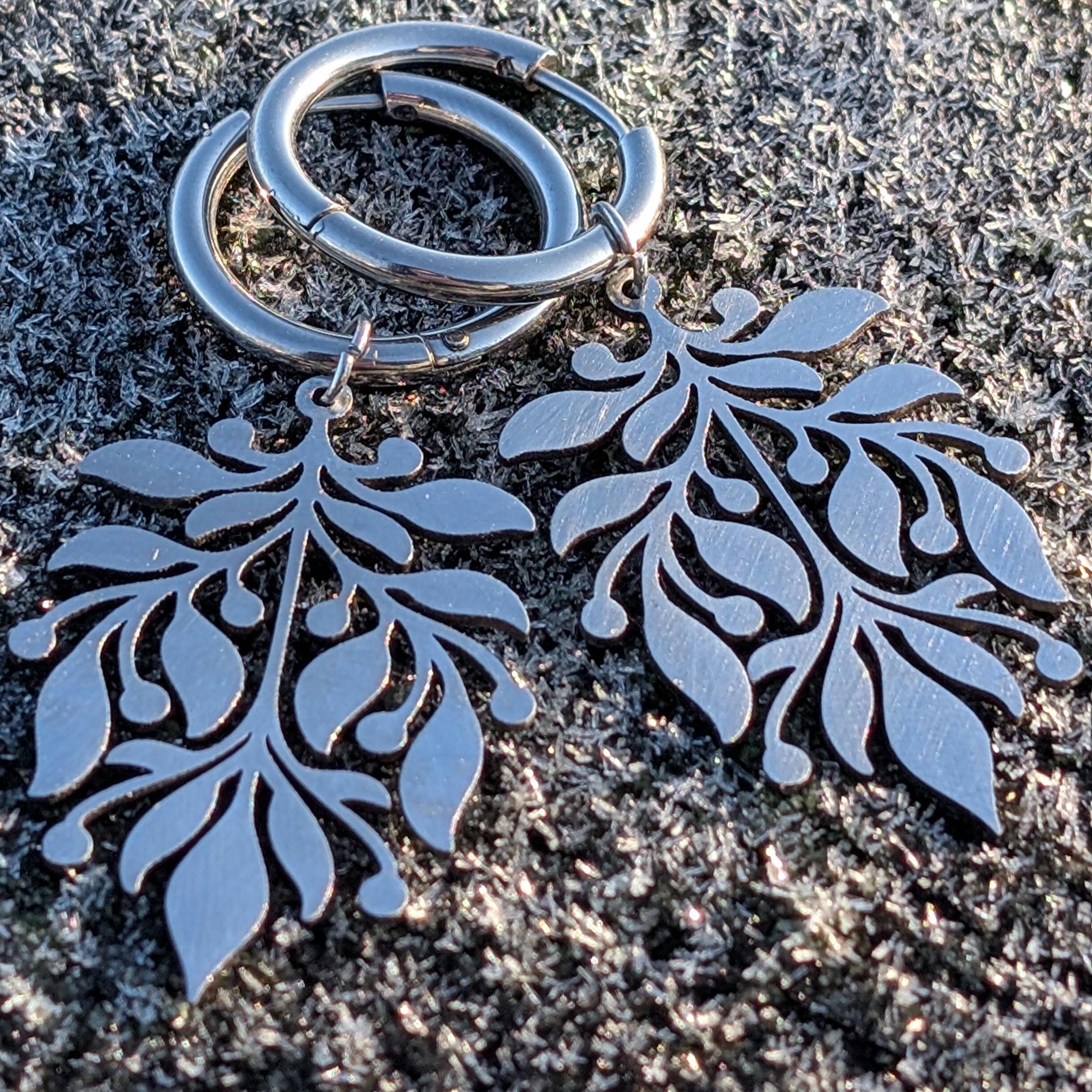 Schmuckset "Vintage Ornament" aus Edelstahl