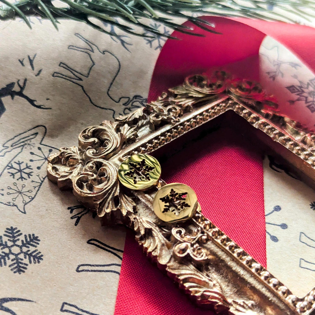 Ohrstecker "Winter Wonderland" – Schneeflocken & Edelstahl