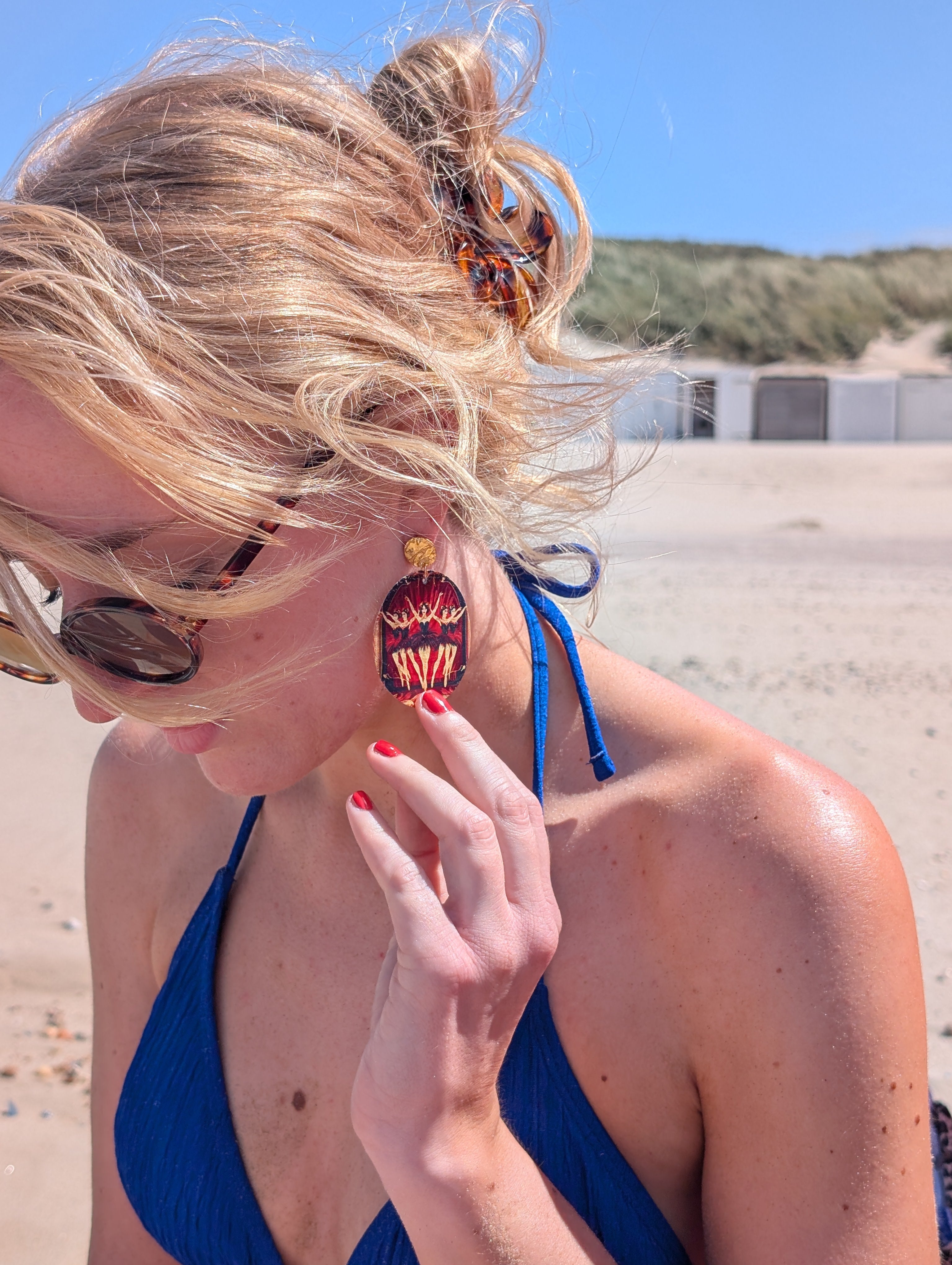 Ballerina-Ohrstecker "Die Tänzerinnen"