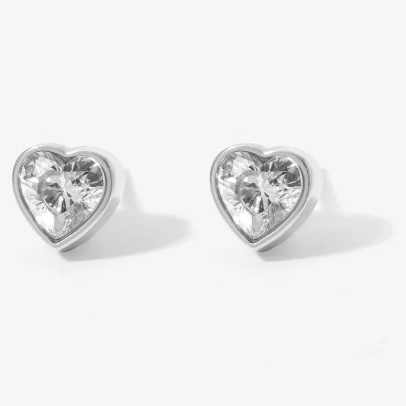 Edelstahl Ohrstecker „Pure Love“