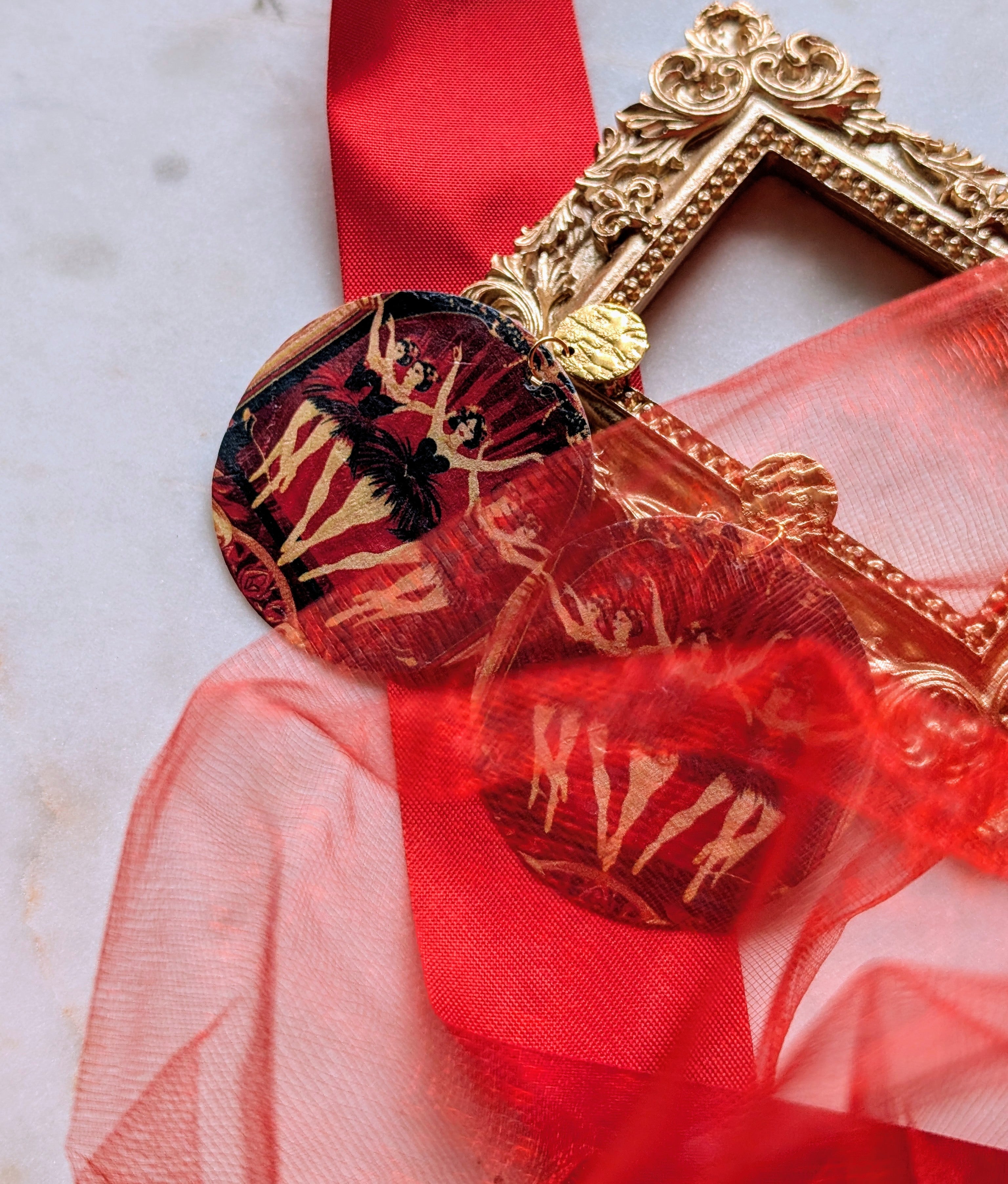 Ballerina-Ohrstecker "Die Tänzerinnen"