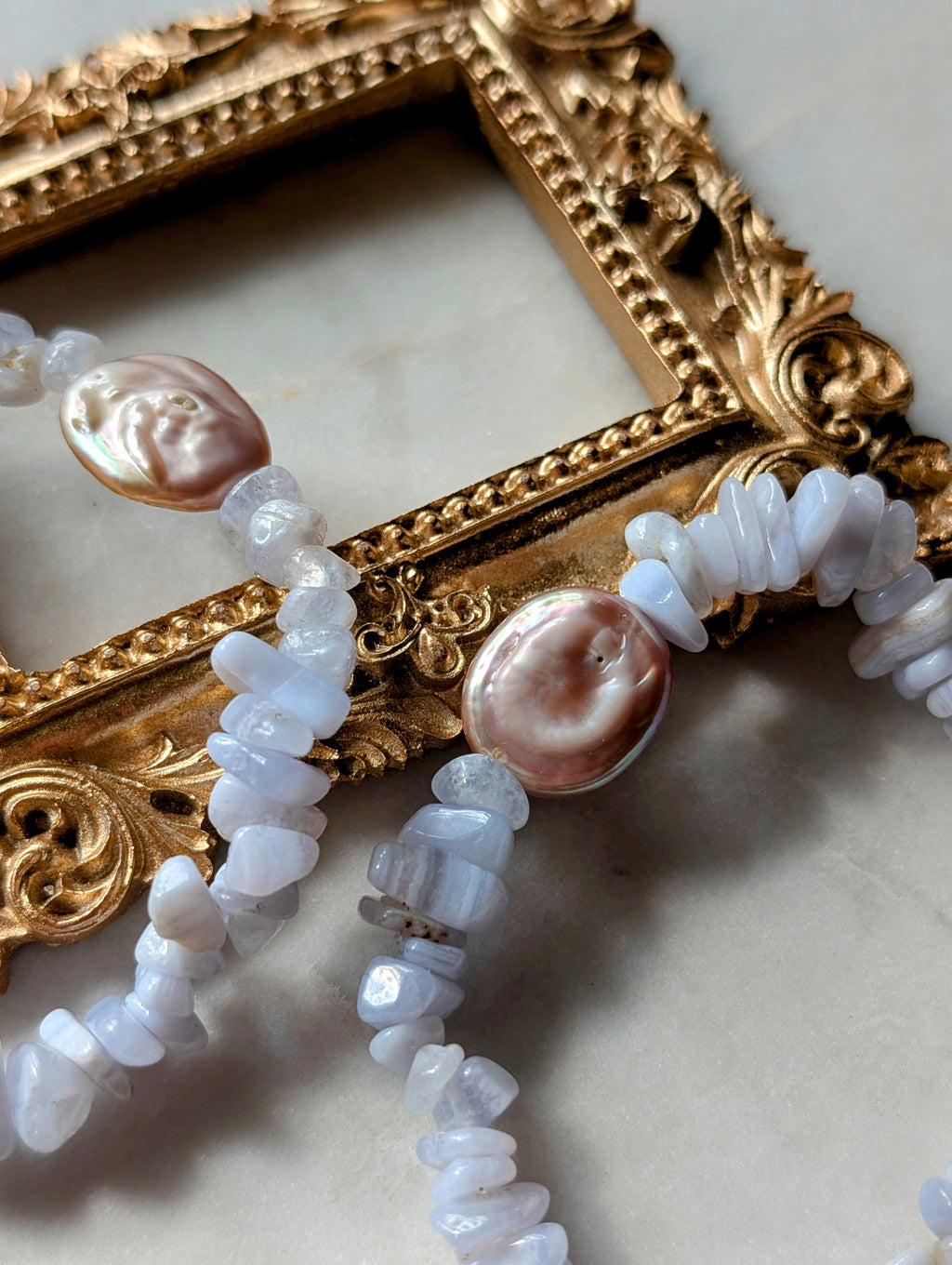 Edelsteinarmband "Wolkenflüstern"