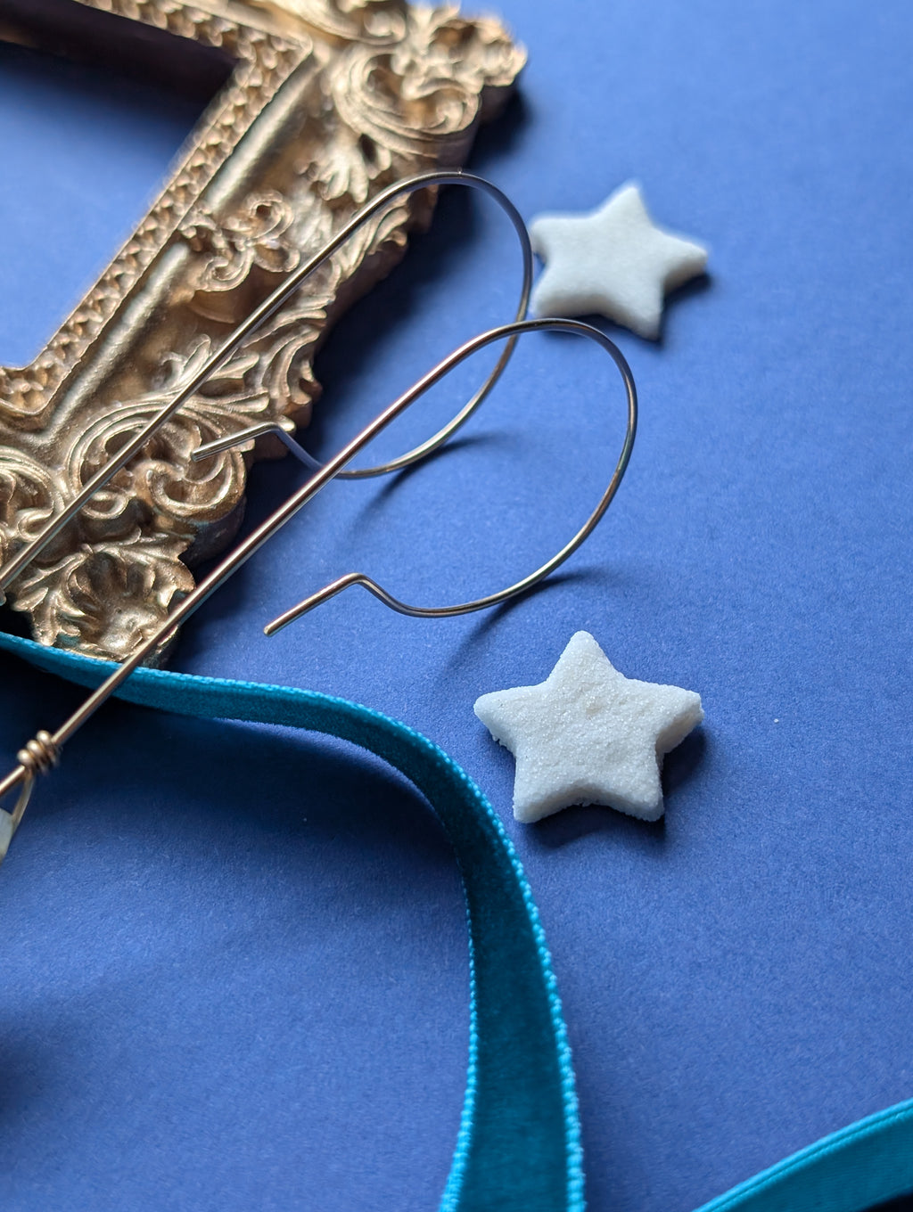 Ohrhänger "Velvet Briolettes" - Lange Ohrhänger mit Labradorit