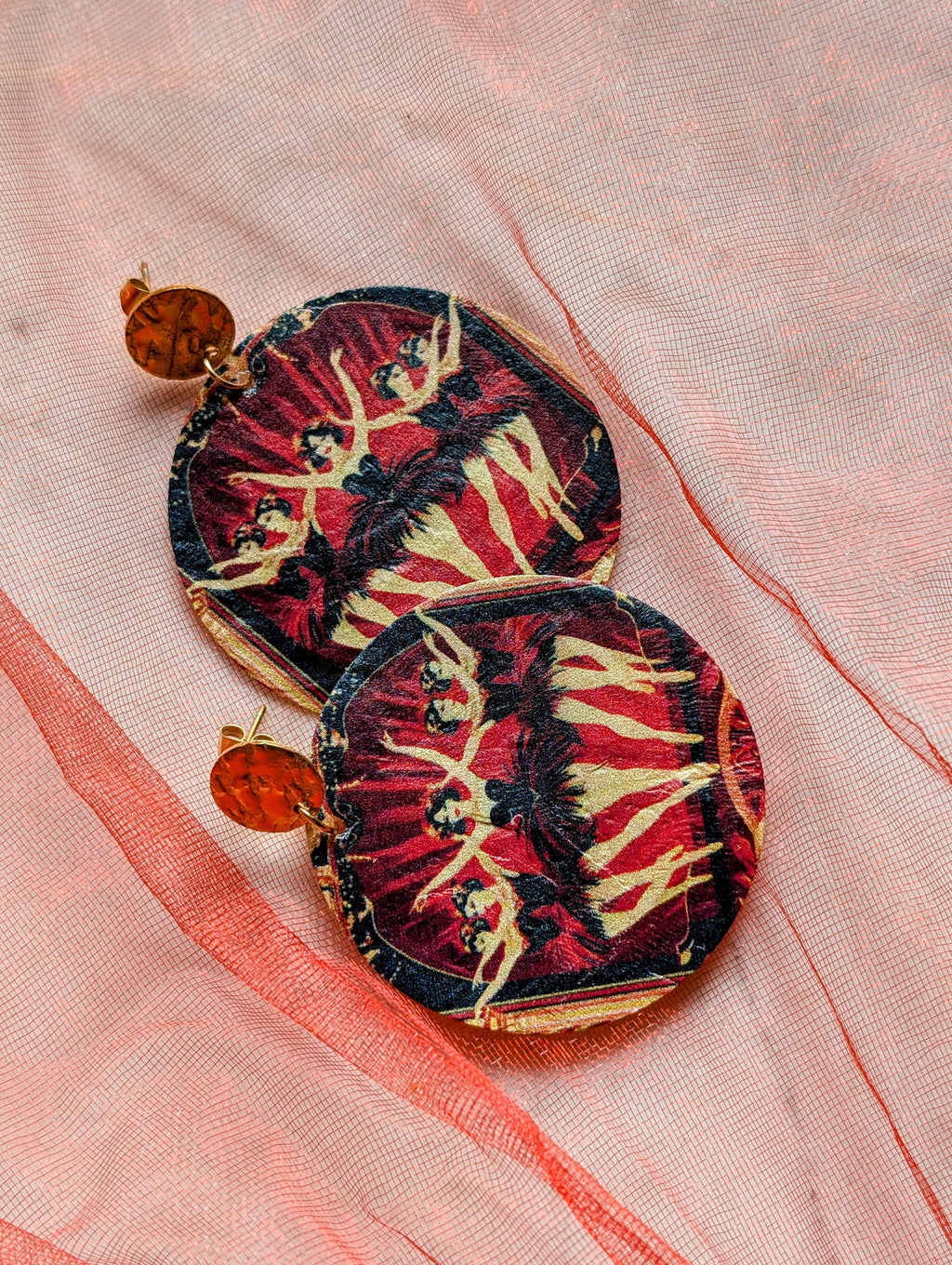 Ballerina-Ohrstecker "Die Tänzerinnen"