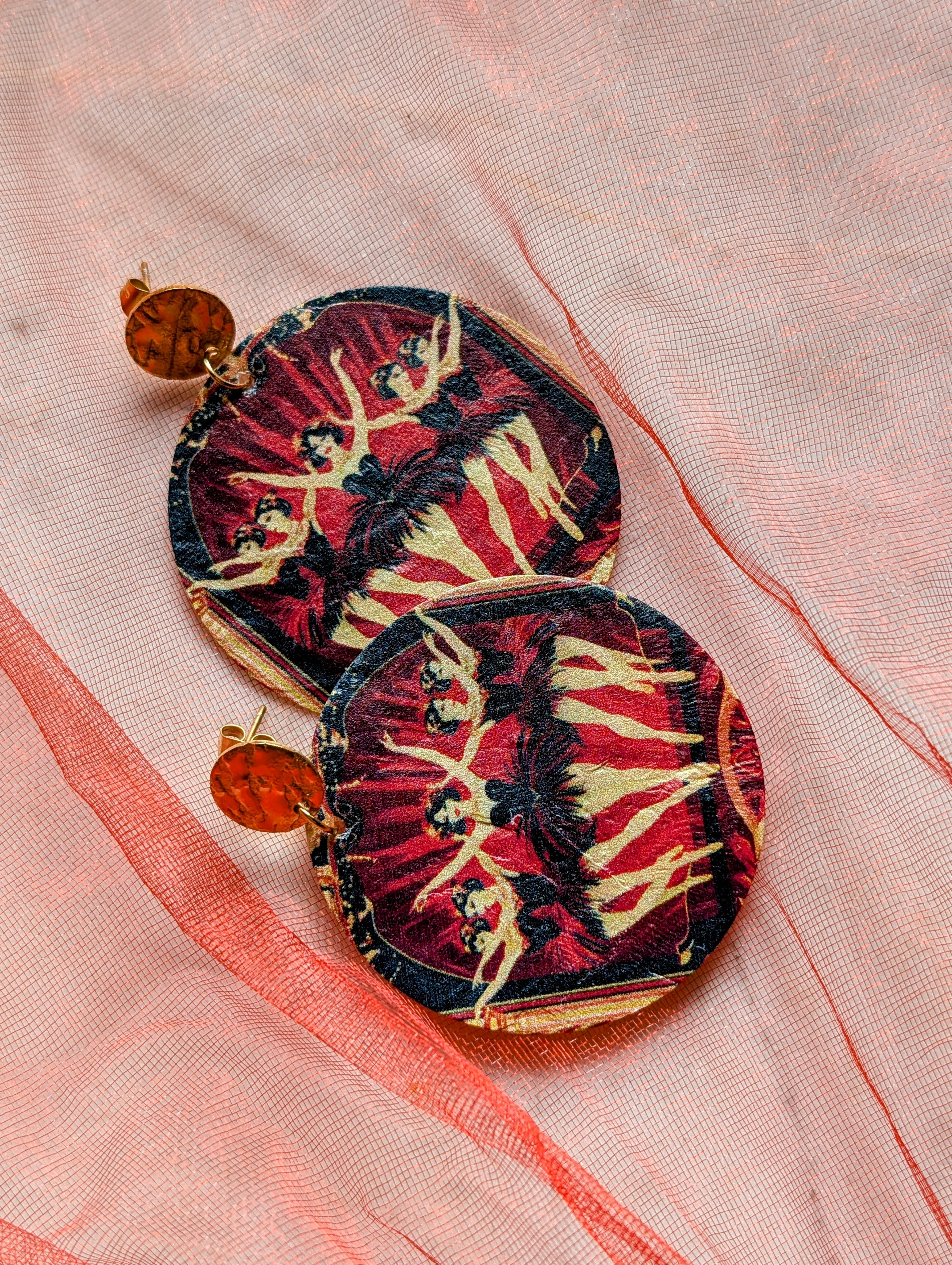 Ballerina-Ohrstecker "Die Tänzerinnen"