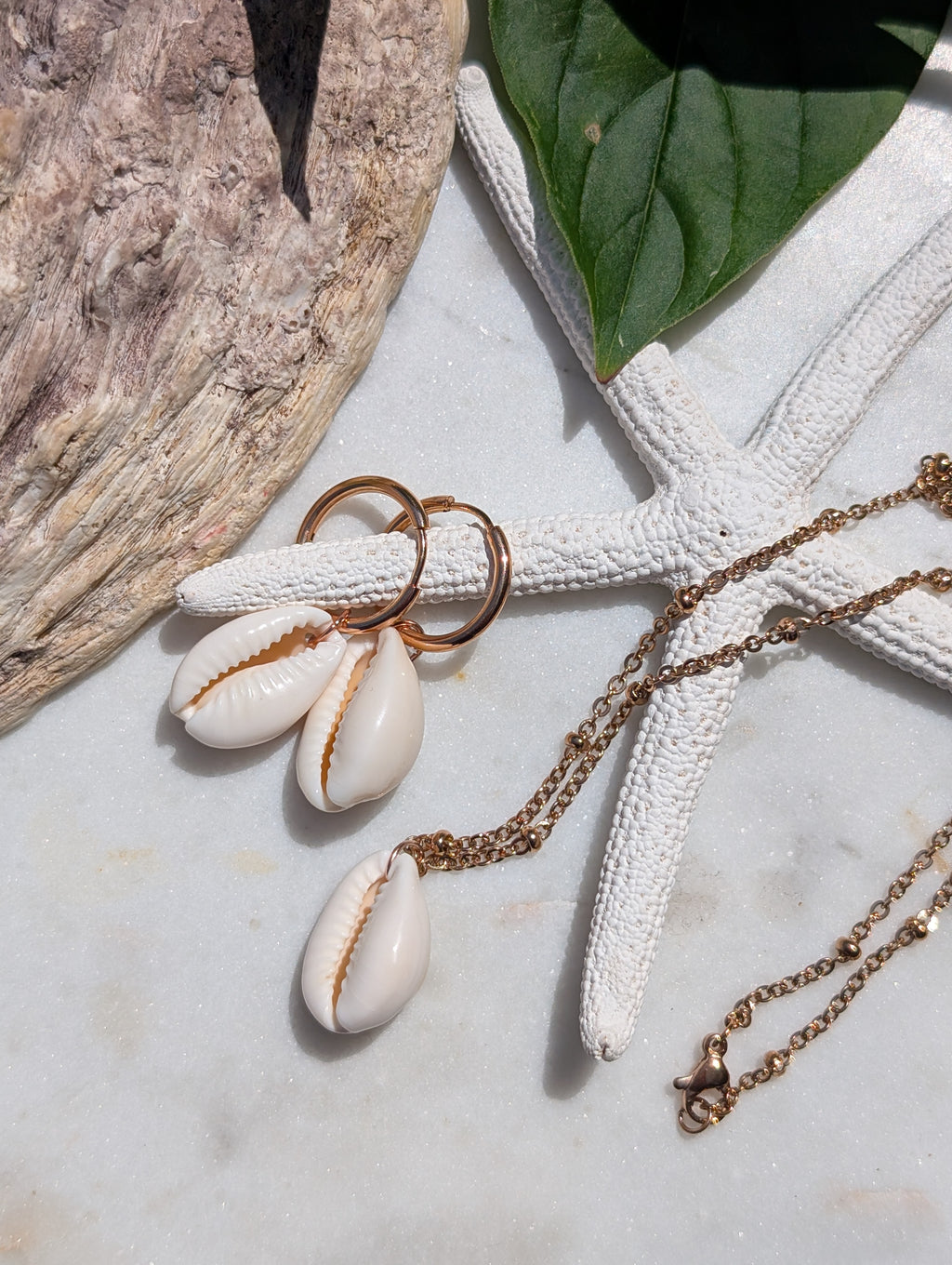 Muschelkette mit Kauri Muschel